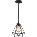 New Geometric Shape Hanging Lamp - Indoor Outdoor Hanging Lights | Pendant Light | Lights for Restaurants, Home, Garden, Marquee, Kitchen, Lounge (BULB NOT INCLUDED). 