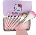 Cute Hello Kitty Makeup Brush Set 7 in 1 - Hello Kitty Pink Brush Set -. 