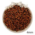 4mm 250pcs/20g/Bag Glass Beads Watermelon Beads For DIY Jewelry Making. 