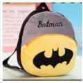 Batman Character Backpack for Small Kids Size 10 inches Stuff Bag. 