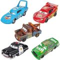Pack of 5 Small Mini Metal Racing Cars Suitable for Children 3 4 5 6 Years Old, Movie Vehicle Racing Cars for K. 