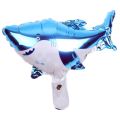 SHARK FOIL BALLOON IN MINI SIZE - BABY SHARK FOIL BALLOONS - BABY SHARK FOIL BALLOON. 