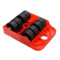 【New Arrival ON SALE】(5 in 1) Heavy Furniture Move Tool Transport Lifter Shifter Moving Kit Slider Remover Rolling Wheel Corner Mover Set For Moving House Cabinet Sofa Bed Desk. 