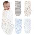 Baby Swaddle Wrap - Summer Swaddle - Super Soft 100% Cotton -0-6 months- Swaddle Wrapping Sheet - For Infants and Toddlers. 