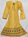 Stylish Design Stitched Kurti For Girls Lelan. 