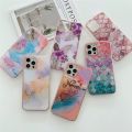 Luxury Glitter Fish Scale Shell Cover Flower Marble Pattern Hard Case For Motorola Moto G Pure G Stylus 2021 G60 G71 E40 Edge 20. 