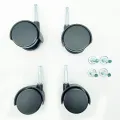 Wheel Casters for Office Chairs, Trolleys, Baby Walkers, and Furniture. 