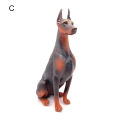 Doberman Pinscher Model Fade-less Doberman Pinscher Figure Toys. 