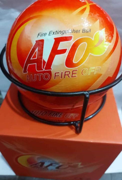 Fire Extinguisher Ball and Smoke Detector AFO