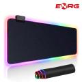 Energy - ENRG RGB Gaming Mousepad XL Size (800×300×4mm) Soft Cloth Non-Slip Rubber Base With 14 Spectrum Mode For Pro Gamers PC Laptop Setup. 