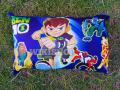 Assorted Stylish Baby Pillow, Cartoon Printed Cushion, 12x20 Inches, Soft Polyester Filling. 