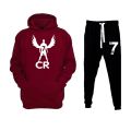 Cristiano Ronaldo Hoodie And Trouser Fleece Winter Wear Export Quality Hoodies For Men. 