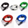 1 Piece Heavy Duty Wire lock for Bikes and Bicycles Wirelock Wheels Wire Lock - Random Color. 