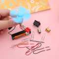 Electric Circuit Motor School Set 12 Pieces Electronic Science Project Kit for Kids Interesting Project for kids, dr Light Control Fan Circuit Science Diy Kit Educational (Big). 