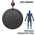 Anti Emf Radiation Protection Quantum Pendant Energy Necklace Women Men Quantum Magnetic Field Therapy Sports Necklaces. 