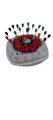 Crochet Hijab Pin saver Elegant and Secure Hijab Accessories enhance the beauty of your Dressing table. 