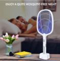 Mosquito killer Racket 2 in 1 with UV light LED Lamp Summer mosquito trap racket anti insect. 