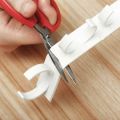 4 Wall Mount Home Kitchen Storage Rack Ingredient Spice Plastic Clip Rack Organizer Accessories Jars Spice Holder Tools. 