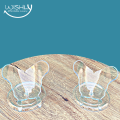 Self Draining plastic Dish soap holder/stand Decorative butterfly shape with Suction Cups Anti-Collision for Shower, Bathroom & Kitchen.. 