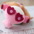 Cute Taiyaki Crossdressing Little Beaver Pendant Keychain Plush Doll Prize Claw Doll Doll Small Gift. 