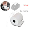 Rolls for Adding Machine Printing Calculator Receipt Printer Rolls - Single Ply Non-Thermal 79mm - 3 Inch Paper - 20Meter. 