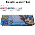 Princess Magnetic Geometry Box for Girls - Pencil Box for kids. 