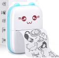 Mini Printer Cat For Mobile Bluetooth Portable Photo Printing. 