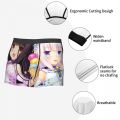 Chocola And Vanilla NekoPara Underwear Men Printed Customized Anime Cartoon Game Boxer Shorts Panties. 