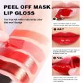 Peel Off Lip Liner Lip Stain Long Wear Tattoo Lipgloss Brown Matte Finish Highly Pigmented Waterproof Liquid Lip Contour Tint. 
