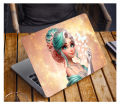 Anime Cute Girl - Laptop Skin Vinyl Stickers Decal,12 13 14 15 15.6 inches Notebook Laptop Skin Sticker for all Laptops (RF SKIN). 
