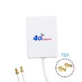 TS9 CRC9 SMA Connector 4g LTE Pannel Antenna Dual SlIder Connector for HuaweI Router Modem AerIal. 