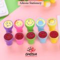 Emoji Stamps Set For Kids Funny Stamping Set For Kids Cute Emoji Stamps ( 10 Pcs Set ) - 1060. 