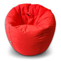 Relaxsit Puffy Plain Fabric Bean Bag Chair - Home Decor Chairs Matching Furniture - Luxury Furniture Bean Bag. 