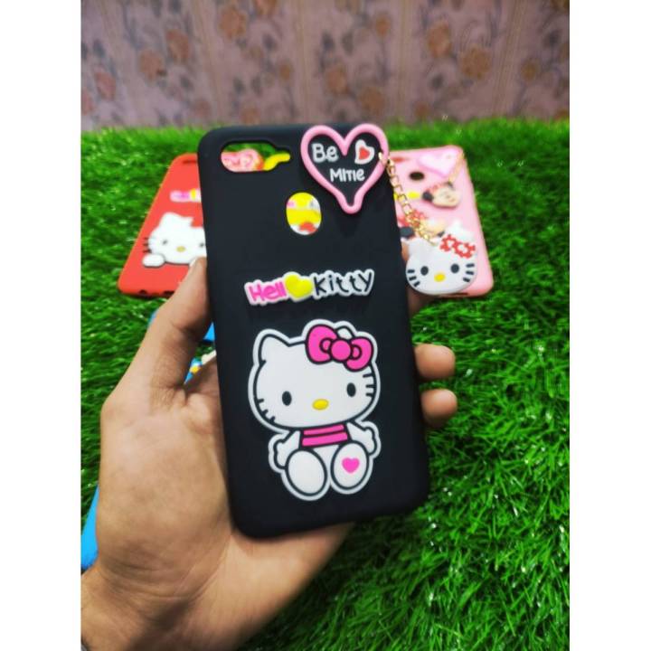 OPPO A5S/A7/A12/A11K_Key chain style_Hello Kitty cover_Girls cover_OPPO  A5S/A7/A12/A11K Back cover