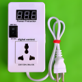 Automatic Digital Voltage Protector & Voltage Fluctuation For Fridge, Deep Freezer, LCD, Computer,Wifi Devices, Laptop & Mobile Charger. 