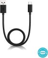 Motorola Turbo Power Data Charging Cable USB-A to USB-C Black. 