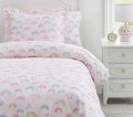 Beddy's Studio Anti-allergic Soft Cotton Printed Cars & Truck Design Kids Bed Sheet Set With Pillow Cases | Colorful Bedsheets For Kids. 