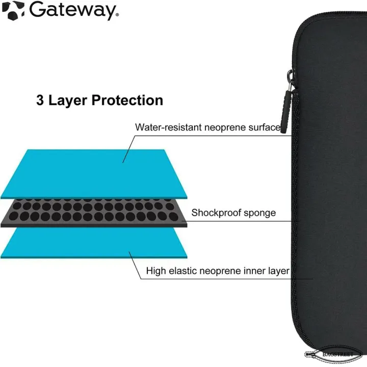 Gateway%20Laptop%20Sleeve%2014"-15.4"%20Inch%20Essential%20Laptop%20Sleeve%20Dustproof,%20Waterproof,%20Shockproof%20Protective%20Case%20with%20Zipper%20for%20Men%20and%20Women%20-%20Image%2010