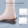 【HOT】 3-6Cm Height Increase Insoles For Men Women Elevator Shoes Cushion Unisex Sneakers Heel Lifting Insert Heighten Half Insoles. 