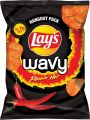 Lays Wavy FLAMING HOT Rs70  pack of 16. 