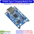 3 / 10 Pcs TP4056 1A Lithium Battery Charging Module Board Type-C with Protection Circuit for Li-ion 18650 by Electrica. 