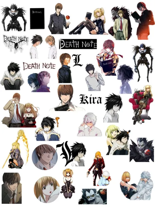 Death%20Note%20Stickers%20A5%20uncut%20,Anime%20Light%20Yagami%20,%20L%20Lawliet%20,%20Ryuk%20%20wall%20poster%20-%20Image%203