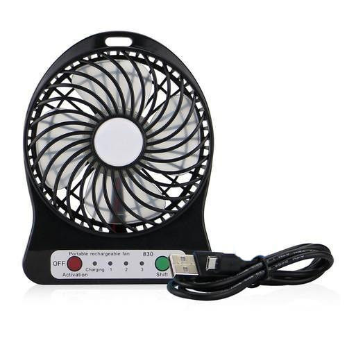 USB Rechargeable Mini Handheld Fan Outdoor Mini Creative Desktop Office Mute Charging Portable  Fan For Office Travel