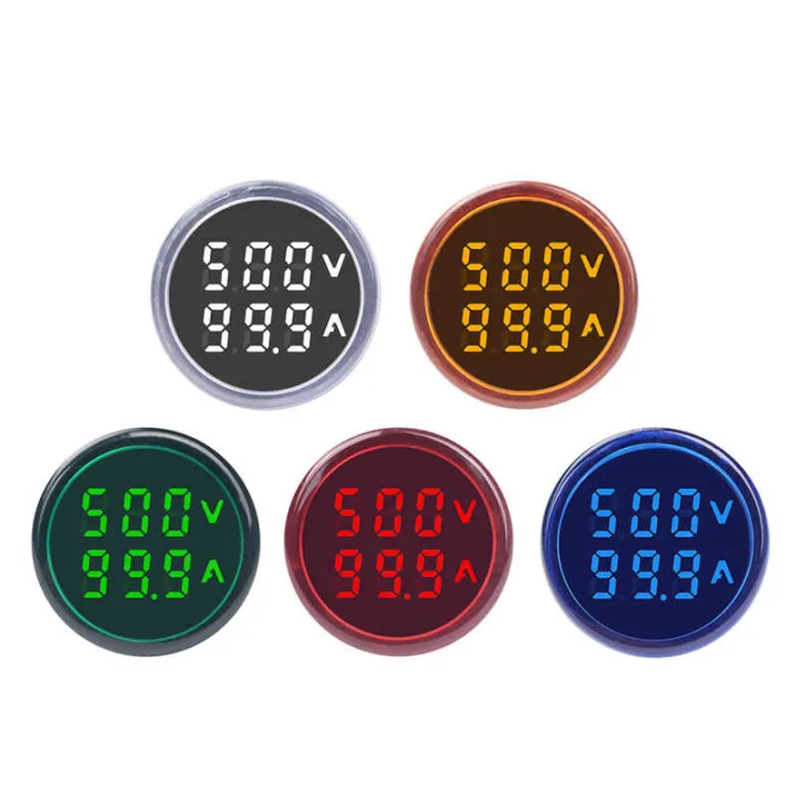 Round%20LED%20Dual%20Display%20AC%20Amp%20Volt%20Ampermeter%20Voltmeter%20Ammeter%20Digital%20Voltage%20Current%20Ampere%20Meter%20Indicator%2060-500V%20220V%20100A%20-%20Image%204