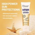 Dissar Skin Care 100% Collagen Sunblock Whitening Spf 50 Anti Sun UV Sunscreen Lotion for Outdoor For Girls & Women 50g DS5242. 