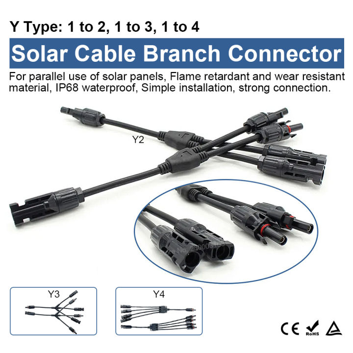 Solar%20Panel%20Cable%20Connector%20MC3/4%201000V%2030A%20Male%20Female%20Connector%20IP67%20with%20Diode%20Fuse%20for%20T%20Y%20Branch%20Parallel%20Solar%20Splitter%20-%20Image%204
