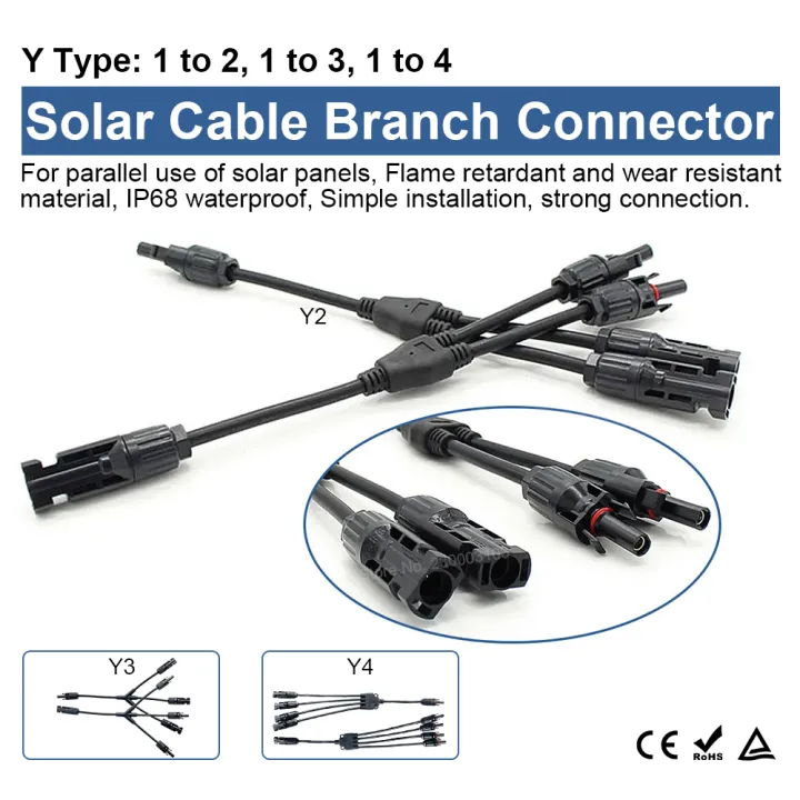 Solar%20Panel%20Cable%20Connector%20MC3/4%201000V%2030A%20Male%20Female%20Connector%20IP67%20with%20Diode%20Fuse%20for%20T%20Y%20Branch%20Parallel%20Solar%20Splitter%20-%20Image%204