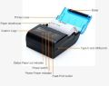 58mm portable thermal mini printer support Android IOS Wireless bluetooth connect Bill printer printer Bluetooth BT-II. 
