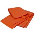 Waterproof Orange Tarpal Heavy Duty PVC Tarp, for Canopy Tent, Boat, Pool Cover. 