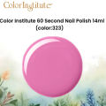Color Institute 60 Second Nail Polish 14ml (color:323). 